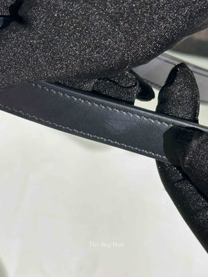 Celine Black Canvas/Calfskin Triomphe Messenger Small Bag