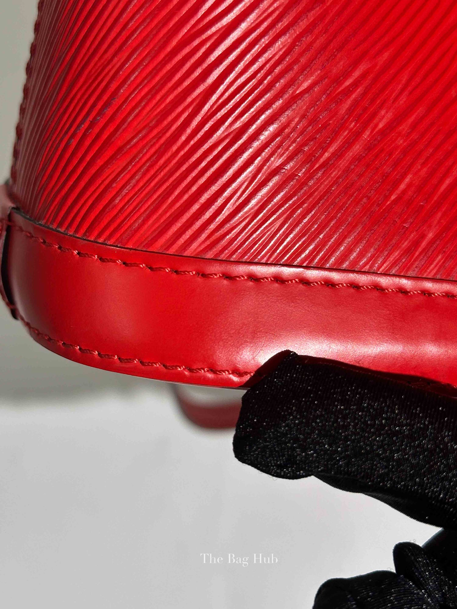 Louis Vuitton Coquelicot Epi Leather Mini Alma Shoulder Bag