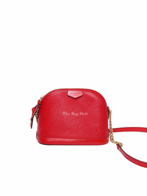Louis Vuitton Coquelicot Epi Leather Mini Alma Shoulder Bag