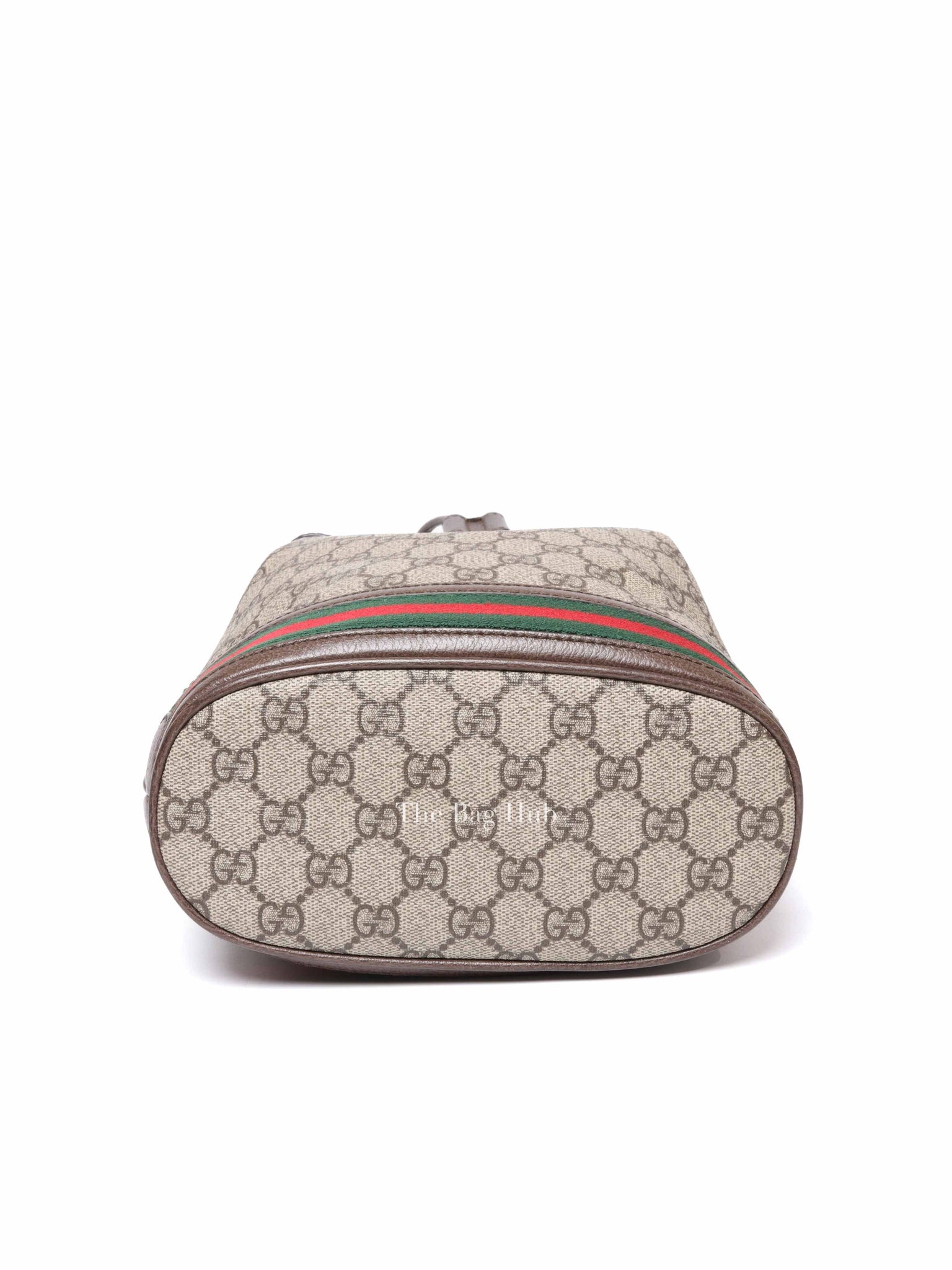 Gucci Beige/Ebony GG Supreme Canvas Ophidia Small Bucket Bag