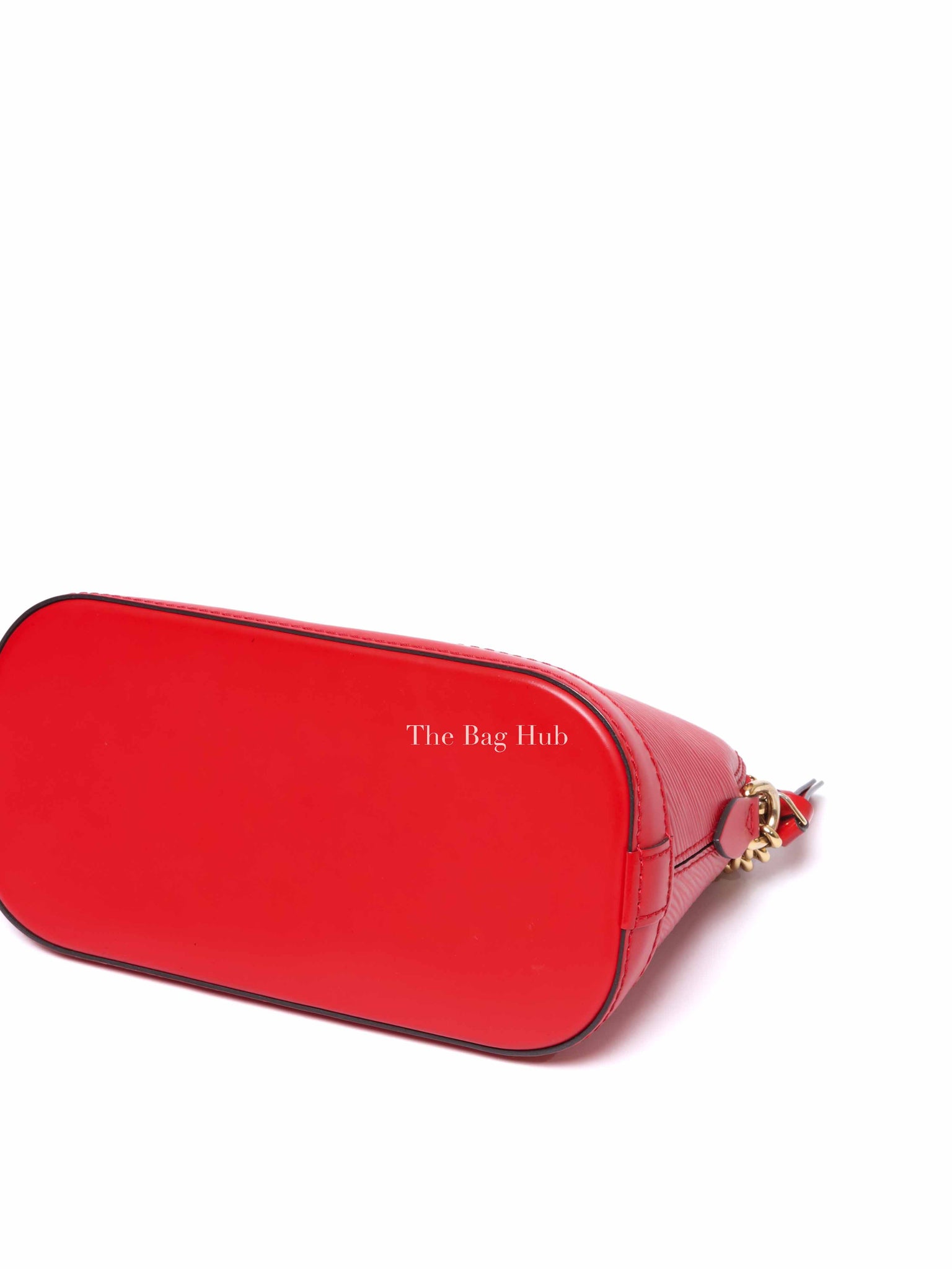 Louis Vuitton Coquelicot Epi Leather Mini Alma Shoulder Bag