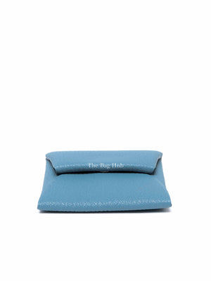 Hermes Blue Jean Mysore Goatskin Bastia Coin Purse