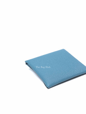 Hermes Blue Jean Mysore Goatskin Bastia Coin Purse