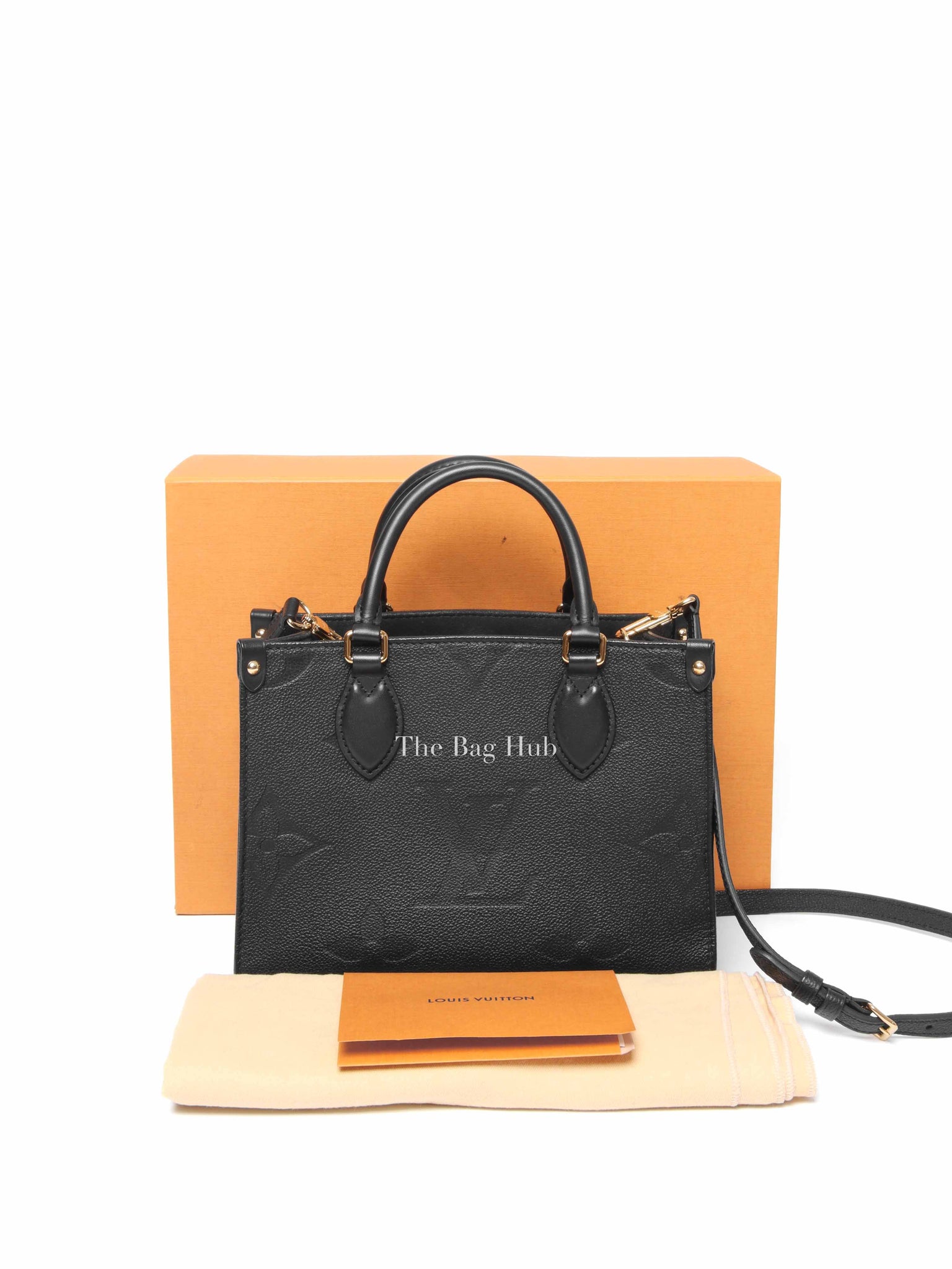 Louis Vuitton Noir Monogram Empreinte OTG PM Bag