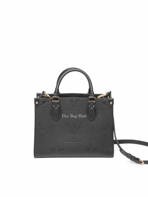 Louis Vuitton Noir Monogram Empreinte OTG PM Bag