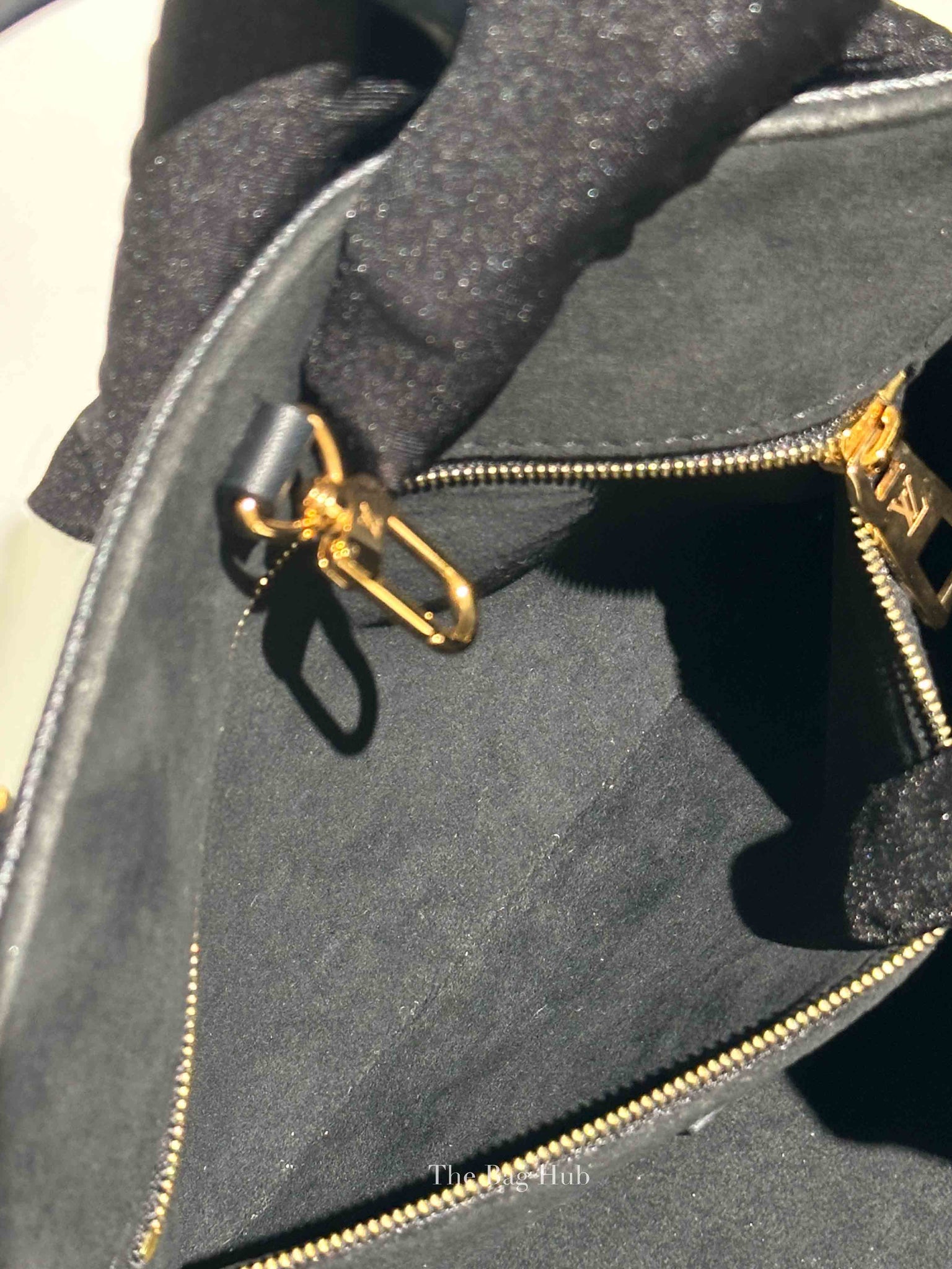 Louis Vuitton Noir Monogram Empreinte OTG PM Bag
