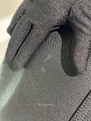 Chloe Black Pebbled Leather Drew Mini Bag