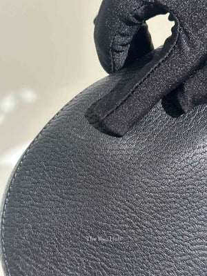 Chloe Black Pebbled Leather Drew Mini Bag