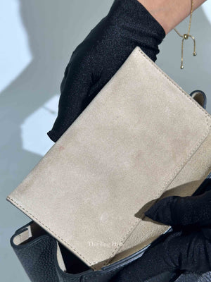 Chloe Black Pebbled Leather Drew Mini Bag