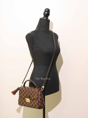Louis Vuitton Damier Ebene Canvas Croisette Bag