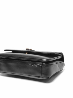 Gucci Black Leather Marina Shoulder Bag