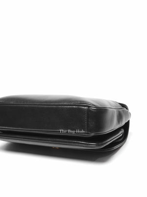 Gucci Black Leather Marina Shoulder Bag