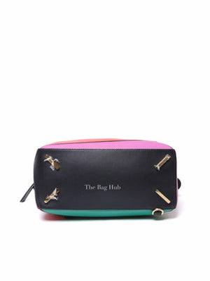 Loewe Multicolor Leather Rainbow Puzzle Medium Bag