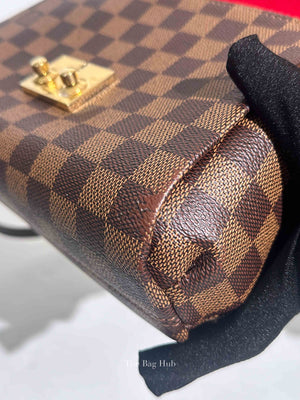 Louis Vuitton Damier Ebene Canvas Croisette Bag