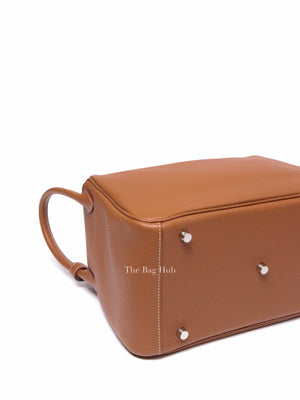 Hermes Gold Clemence Lindy 30 Bag PHW