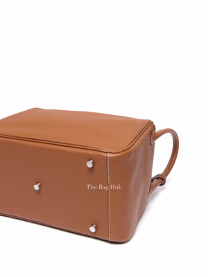 Hermes Gold Clemence Lindy 30 Bag PHW