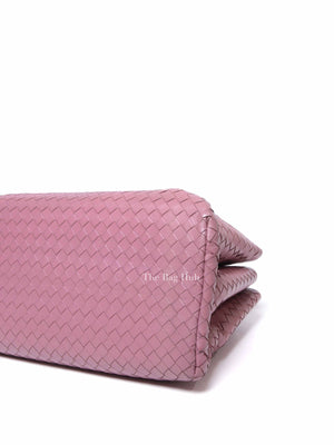 Bottega Veneta Old Rose Intrecciato Roma Small 2way Bag