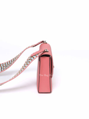 Hermes Rose Azalea Chevre Verrou Mini Bag PHW