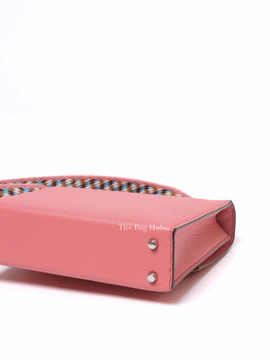 Hermes Rose Azalea Chevre Verrou Mini Bag PHW