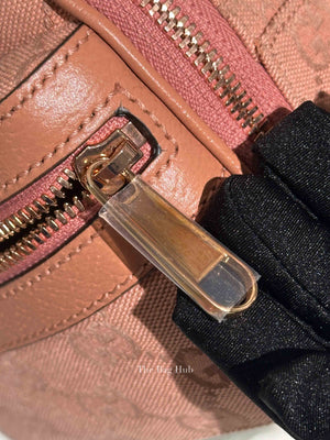 Gucci Pink GG Canvas Ophidia Mini Crossbody Bag RGHW