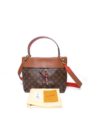 Louis Vuitton Caramel  Leather Monogram Tuileries Besca Handbag