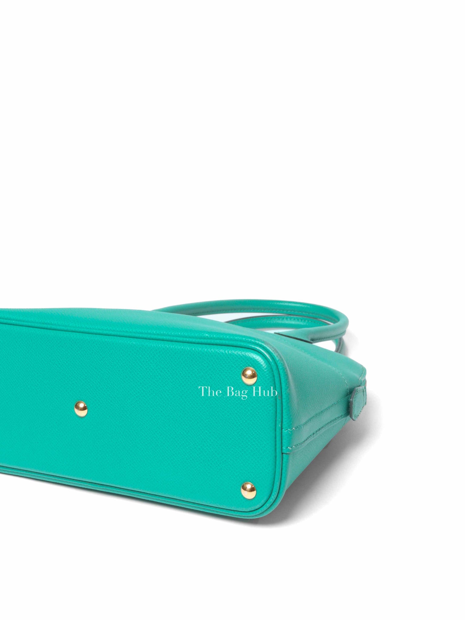 Hermes Vert Jade Epsom Bolide 27 Bag GHW