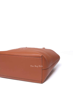 Loewe Tan Smooth Calfskin Small Anagram Tote Bag