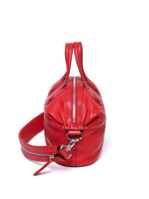 Givenchy Red Leather Nightingale Small Bag