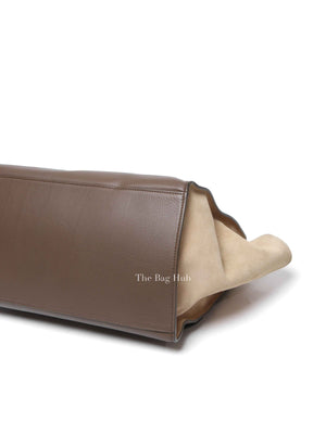 Celine Multicolor Suede and Leather Trapeze Top Handle Large Bag