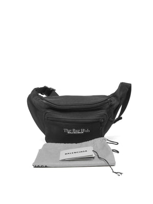 Balenciaga Black Nylon Explorer Beltpack