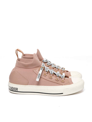 Dior Nude Technical Knit Walk'n Dior High Top Women's Sneakers Size 37