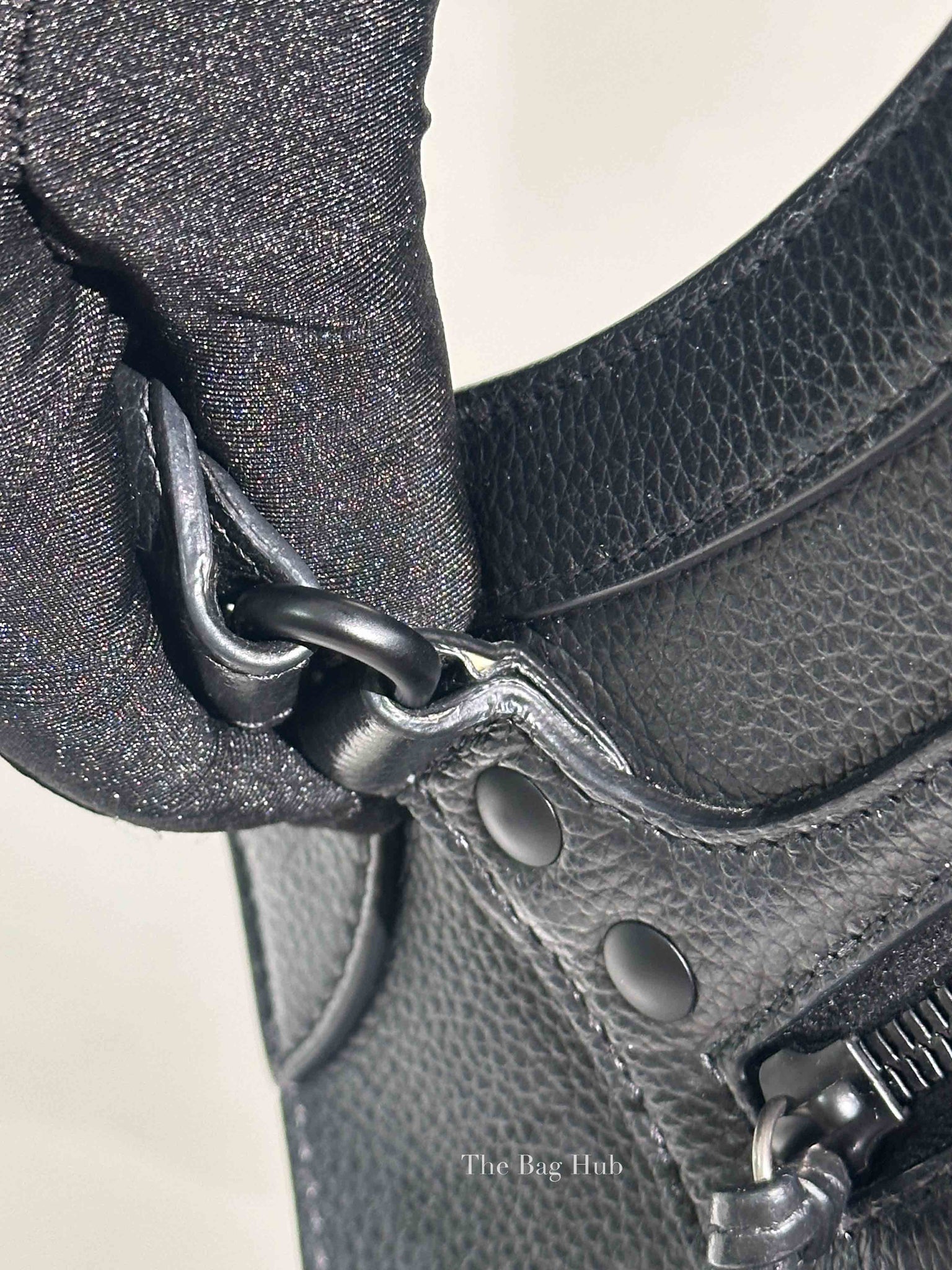 Balenciaga Black Grained Calfskin Neo Classic Small City Bag