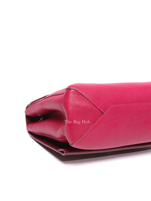 Louis Vuitton Grenat Dahlia Calfskin Lockme II Top Handle Bag