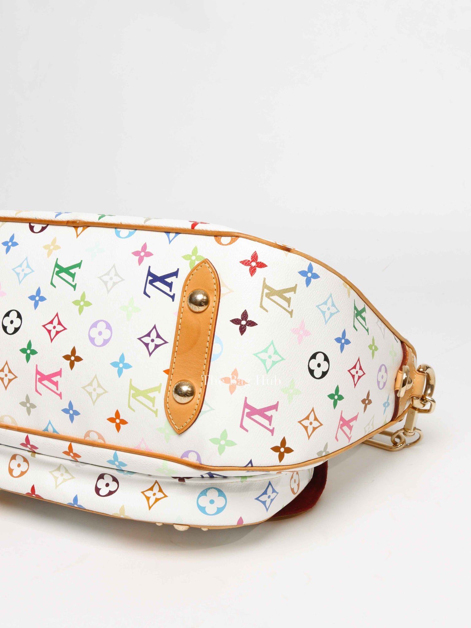 Louis Vuitton White Multicolor Monogram Canvas Rita Bag