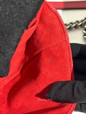 Louis Vuitton Red Quilted Leather New Wave Chain MM Bag