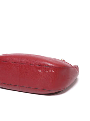 Prada Red Vitello Daino Leather Crossbody Bag