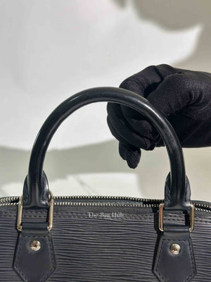 Louis Vuitton Black Epi Leather Alma PM Handbag