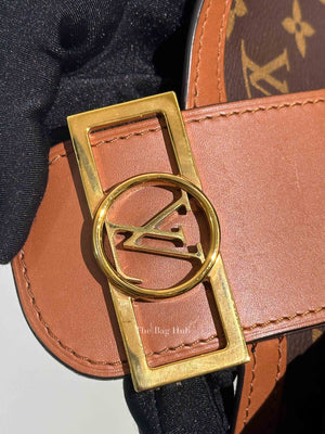 Louis Vuitton Monogram Reverse Canvas Dauphine MM Shoulder Bag
