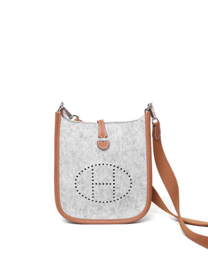 Hermes Grey Wool Evelyne TPM Bag