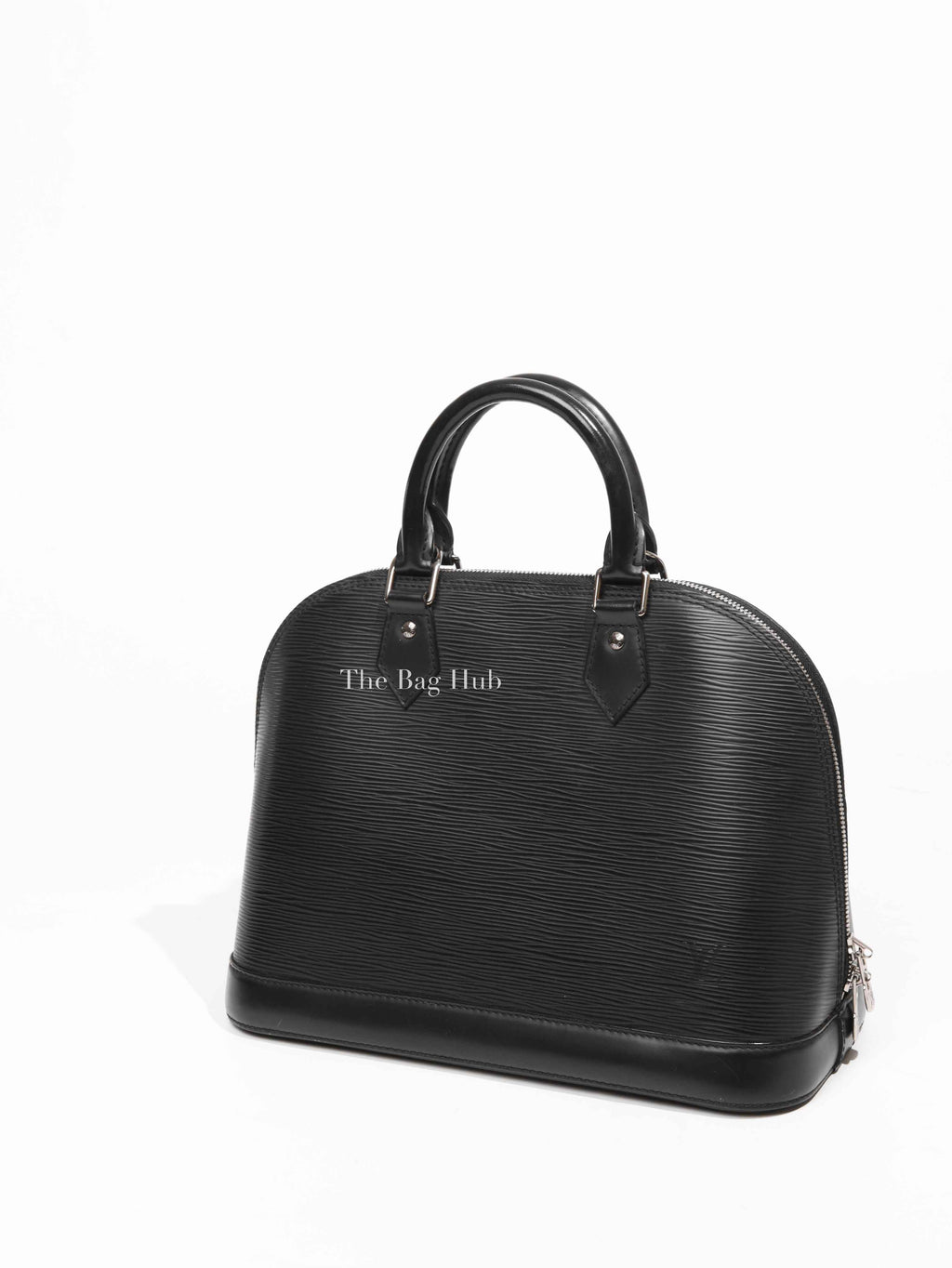 Louis Vuitton Black Epi Leather Alma PM Handbag