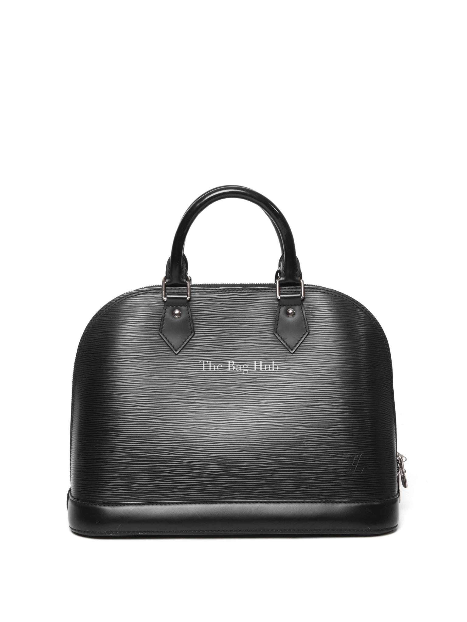 Louis Vuitton Black Epi Leather Alma PM Handbag