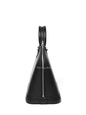 Louis Vuitton Black Epi Leather Alma PM Handbag