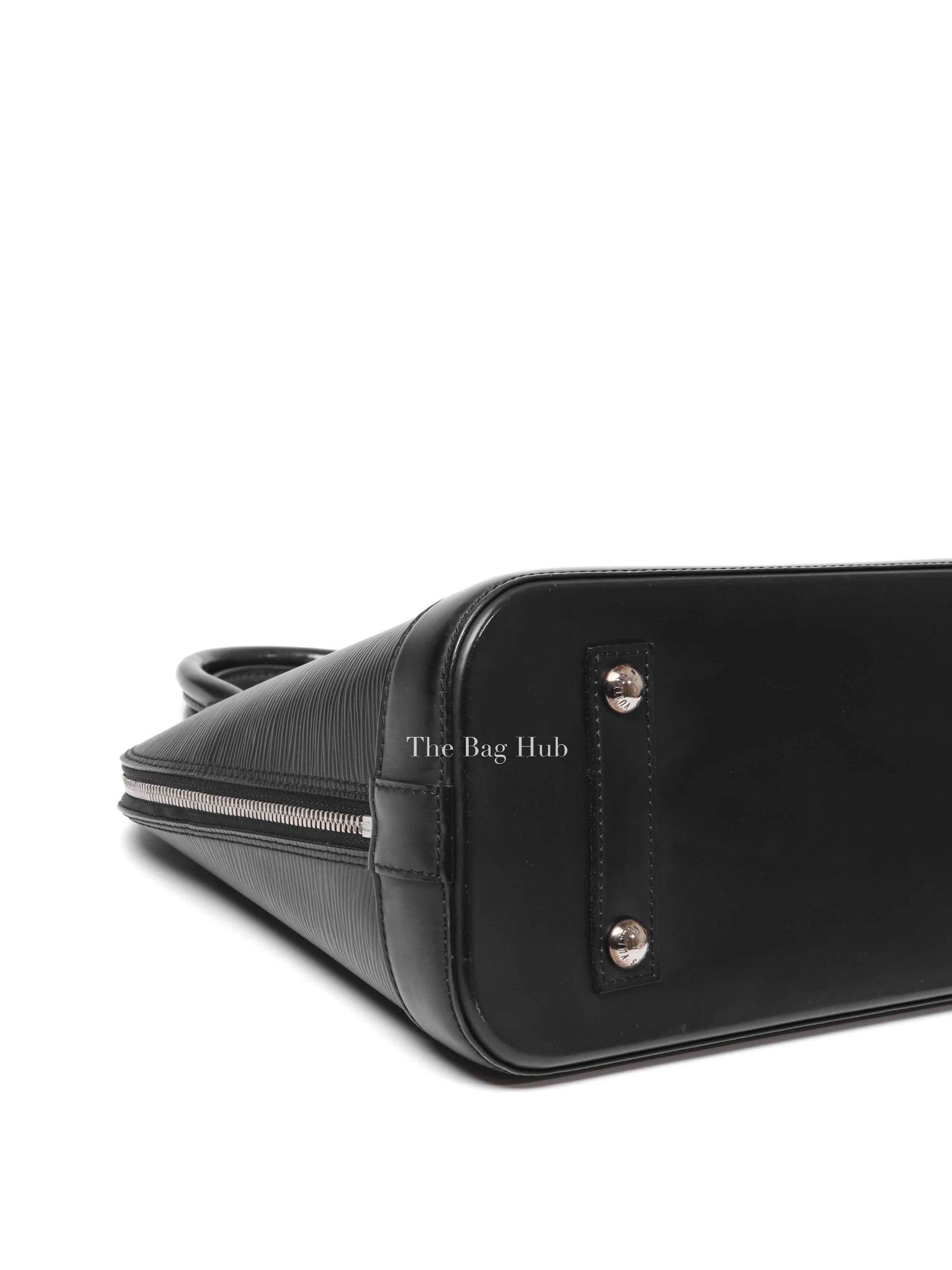 Louis Vuitton Black Epi Leather Alma PM Handbag