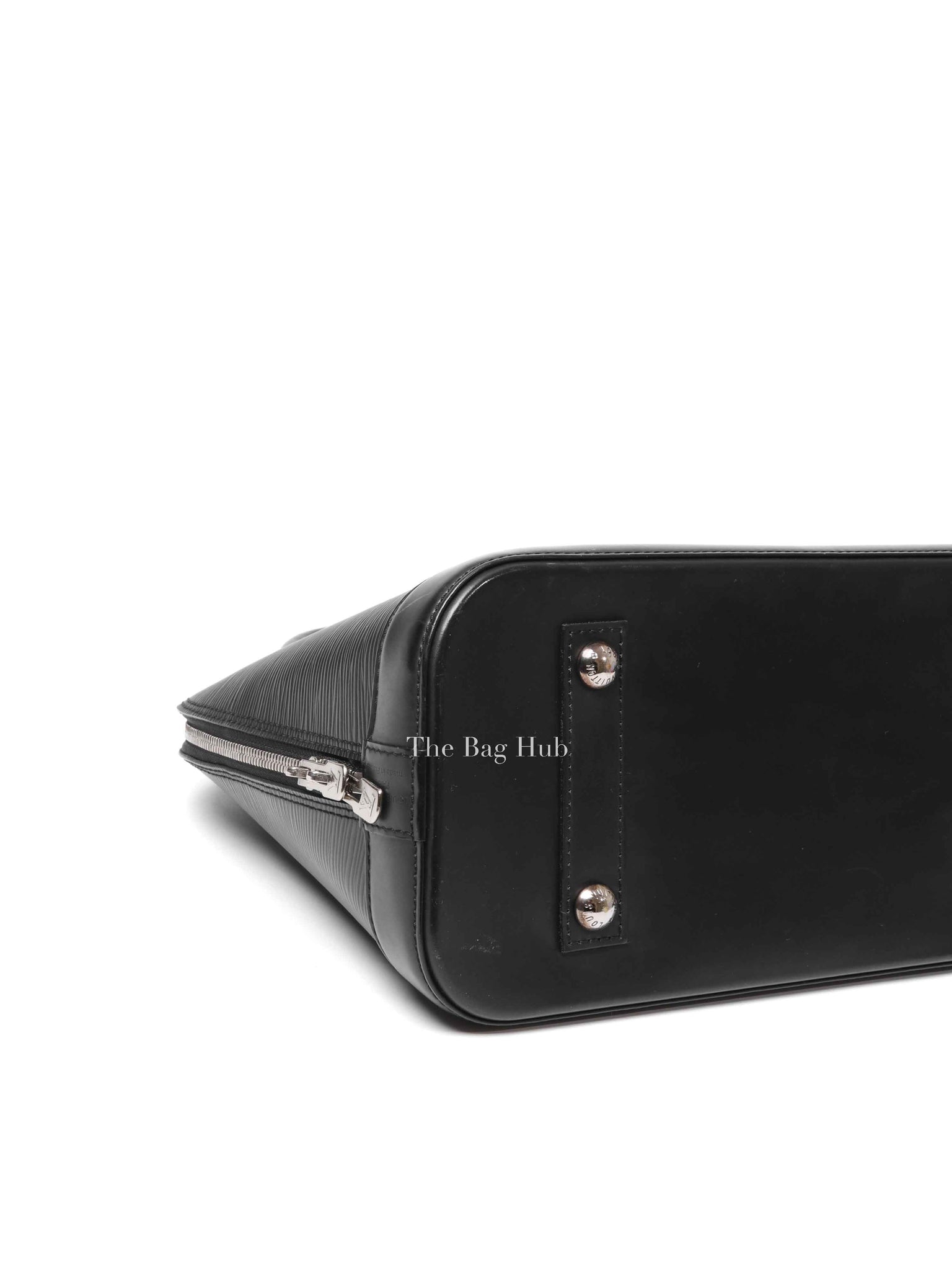 Louis Vuitton Black Epi Leather Alma PM Handbag