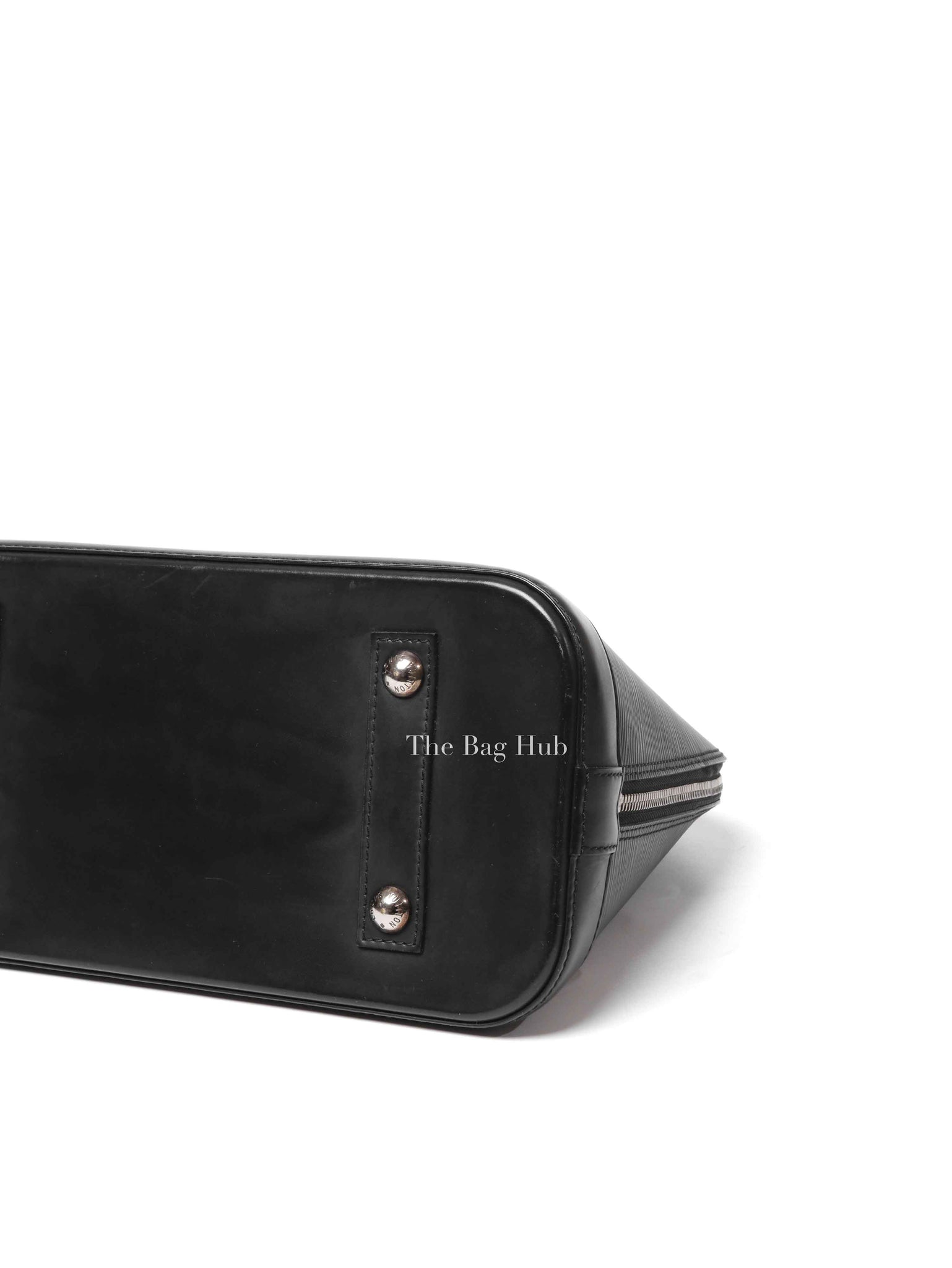 Louis Vuitton Black Epi Leather Alma PM Handbag