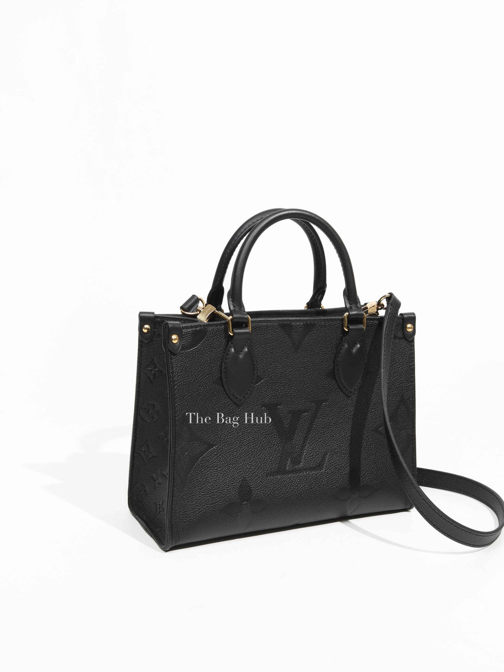 Louis Vuitton Black Monogram Empreinte OTG PM Bag