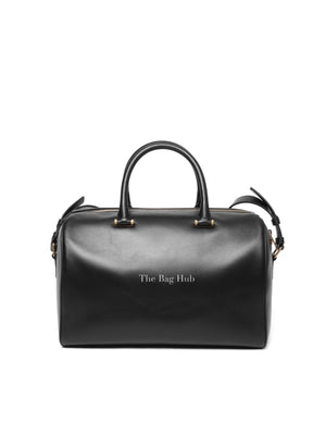 Saint Laurent Black Leather Classic Duffle Bag