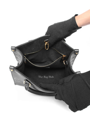Louis Vuitton Black Monogram Empreinte OTG PM Bag