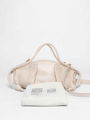 Loewe Ivory Leather Paseo Small Bag