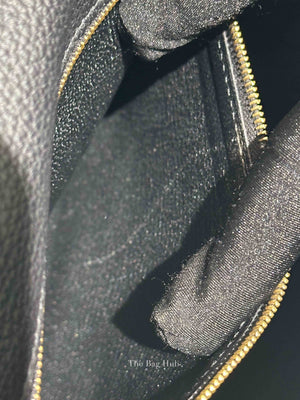 Hermes Black Togo Leather Kelly Retourne 25 GHW